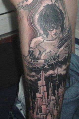 GITS tattoo